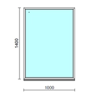 Fix ablak.  100x140 cm (Rendelhető méretek: szélesség 95-104 cm, magasság 135-144 cm.)  New Balance 85 profilból