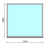 Fix ablak.  140x130 cm (Rendelhető méretek: szélesség 135-144 cm, magasság 125-134 cm.)  New Balance 85 profilból