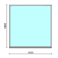 Fix ablak.  180x180 cm (Rendelhető méretek: szélesség 175-184 cm, magasság 175-184 cm.)  New Balance 85 profilból