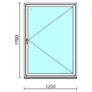 Nyíló ablak.  120x170 cm (Rendelhető méretek: szélesség 115-124 cm, magasság 165-170 cm.)  New Balance 85 profilból