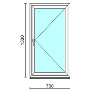 Nyíló ablak.   70x130 cm (Rendelhető méretek: szélesség 65- 74 cm, magasság 125-134 cm.)  New Balance 85 profilból
