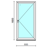 Nyíló ablak.   80x160 cm (Rendelhető méretek: szélesség 75- 84 cm, magasság 155-164 cm.)  New Balance 85 profilból