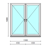 TO Ny-Ny ablak.  130x140 cm (Rendelhető méretek: szélesség 125-134 cm, magasság 135-144 cm.)  New Balance 85 profilból